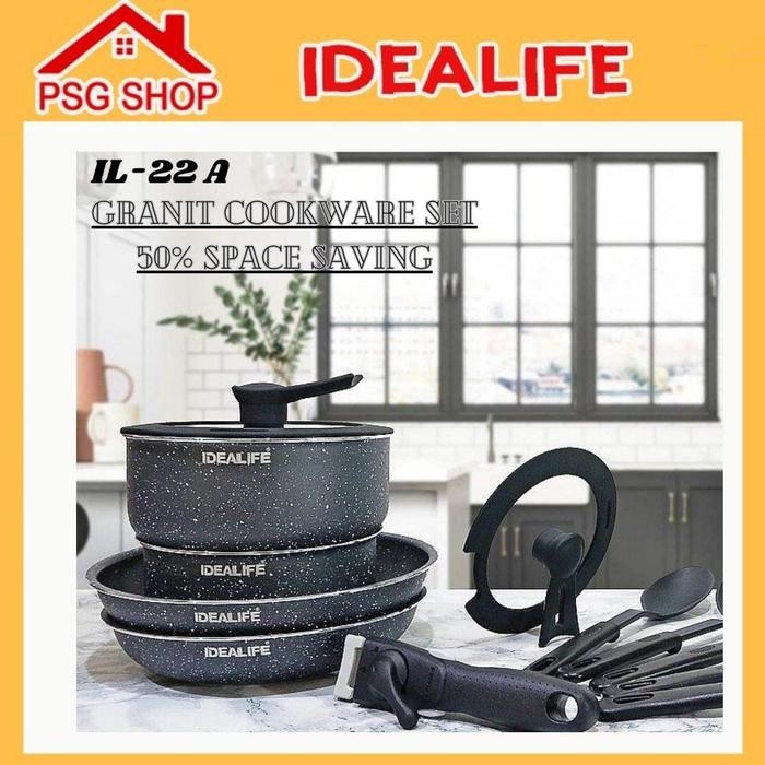 PREMIUM IDEALIFE COOKWARE SET / PANCI SET (IL-22A)