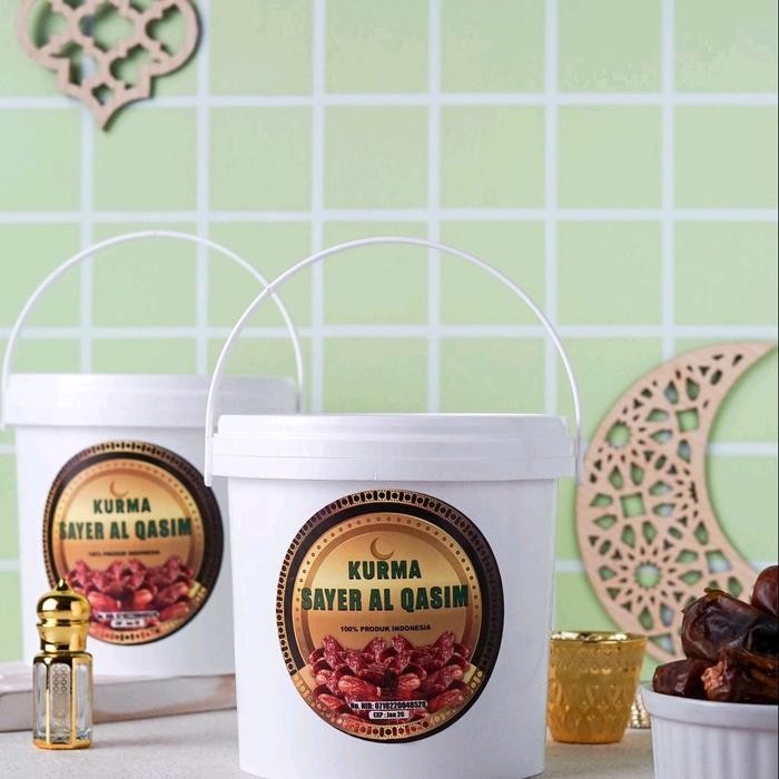 

New Paket Makanan Qurma Al Qaseem (2 Ember x 450gr) - Makanan Ringan, Camilan - Snack, Cemilan, Food