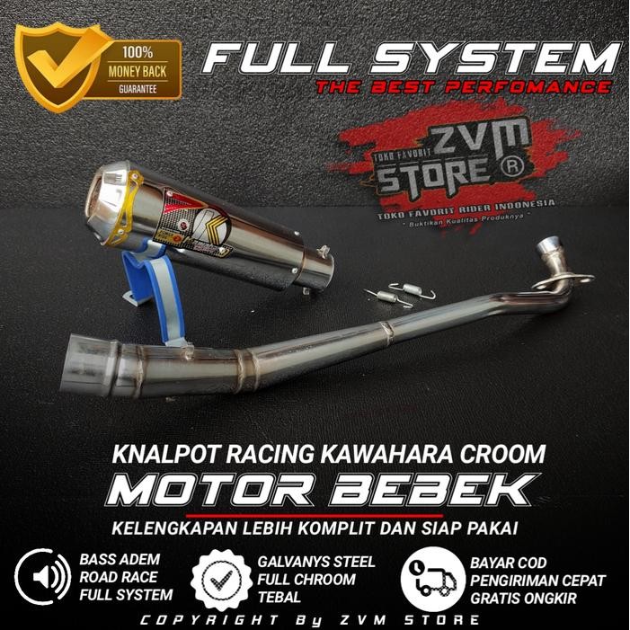 Knalpot Kenalpot DPJ Racing Bobokan Brong Motor Bebek Astrea Grand Legenda Impressa Kirana Supra