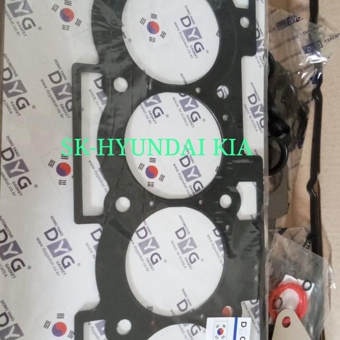 Paking Packing Full Set Gasket Overhaul Hyundai H1 Bensin - Plat/Besi