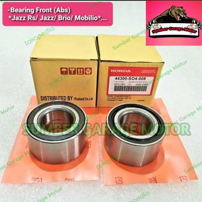 Bearing Roda Depan Honda Jazz Vtec / Jazz Rs /Mobilio / Brio Abs Ori