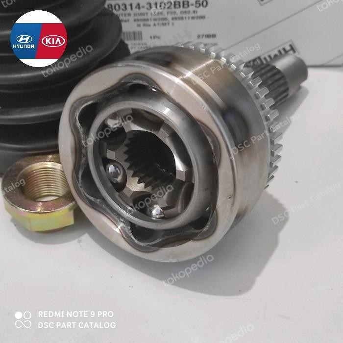 Cv Joint As Roda Luar Kia Rio All New Rio