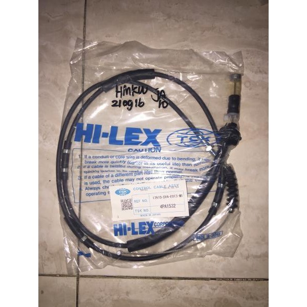 Kabel Gas Accord Cielo Manual