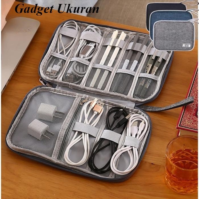 PREMIUM Vinnatsu Gadget Travel Bag Tas Gadget Organizer Cable Gadget Bag Tas Kabel Charger Usb As