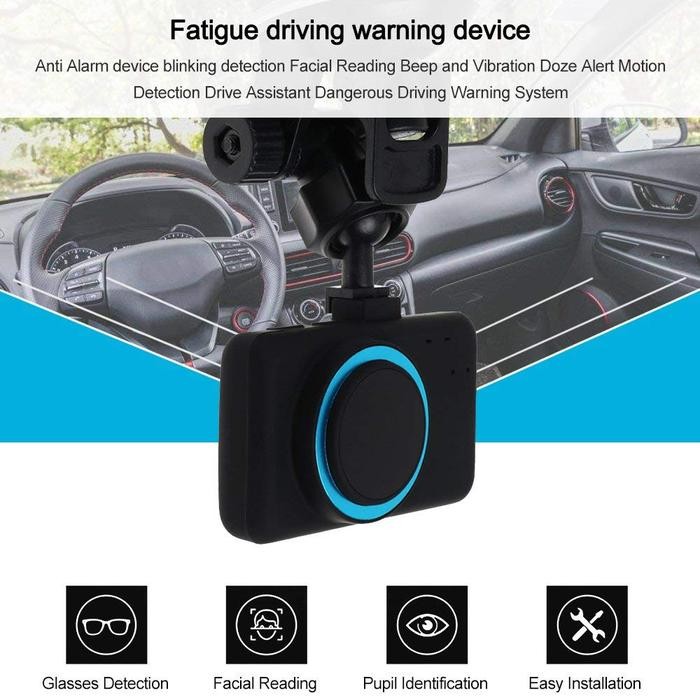 PREMIUM Alarm Mengantuk (Kamera Fatigue) - Untuk Mencegah Terjadi Kecelakaan