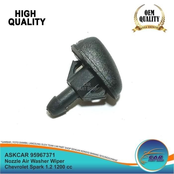 Nozzle Nozel Nosel Air Washer Wiper Chevrolet Spark 1.2 1200 Cc Oem