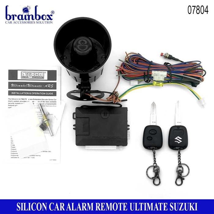 PREMIUM ORIGINAL Silicon Alarm Remote Mobil Ultimate Suzuki Alarm Mobil Sirene Mobil Pengaman