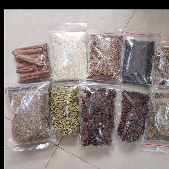

PREMIUM Aneka Bumbu Rempah Kering 100gr - Bumbu Dapur - Bumbu Masak