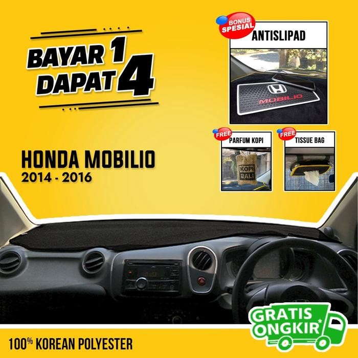PREMIUM Aksesoris Interior Mobil HONDA MOBILIO LAMA 2012-2016 Untuk karpet Alas Pelindung Dashboard