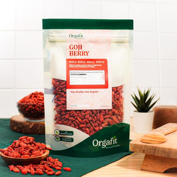 

PREMIUM Gojiberry Kering / Kichi / Kiche / Wolfberry 250 Gram