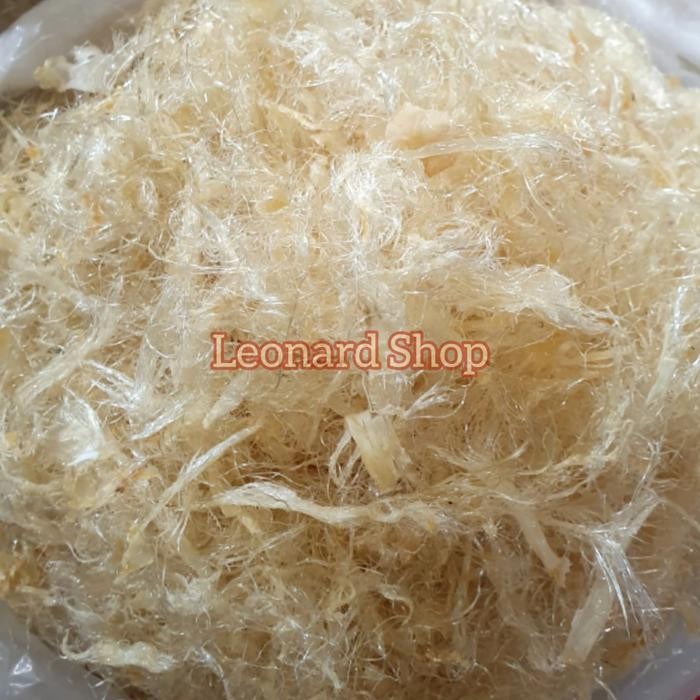 

PREMIUM Hisit Kering Super 100GM Bahan Sup Sirip Ikan Hiu Kualitas Grade A