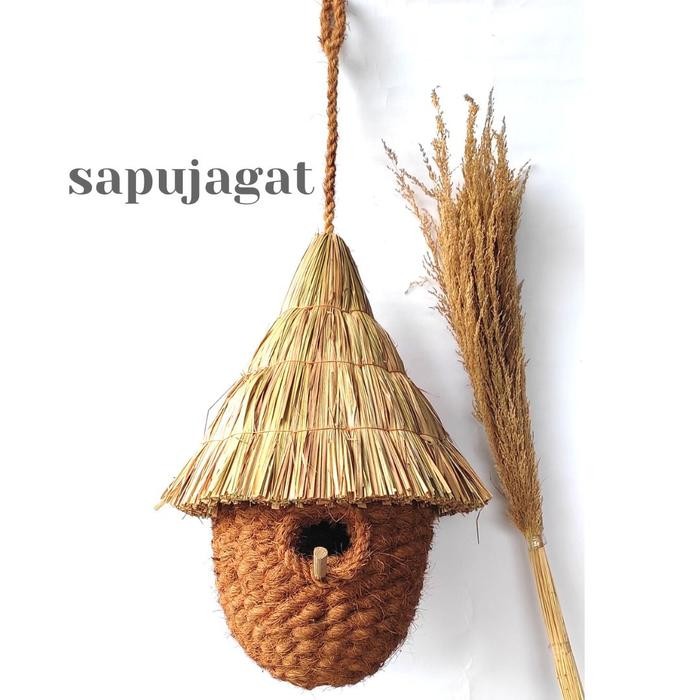 PREMIUM GLODOK TEMPAT BERTELUR BURUNG - HIASAN GANTUNG UNIK - GLODOK LOVEBIRD