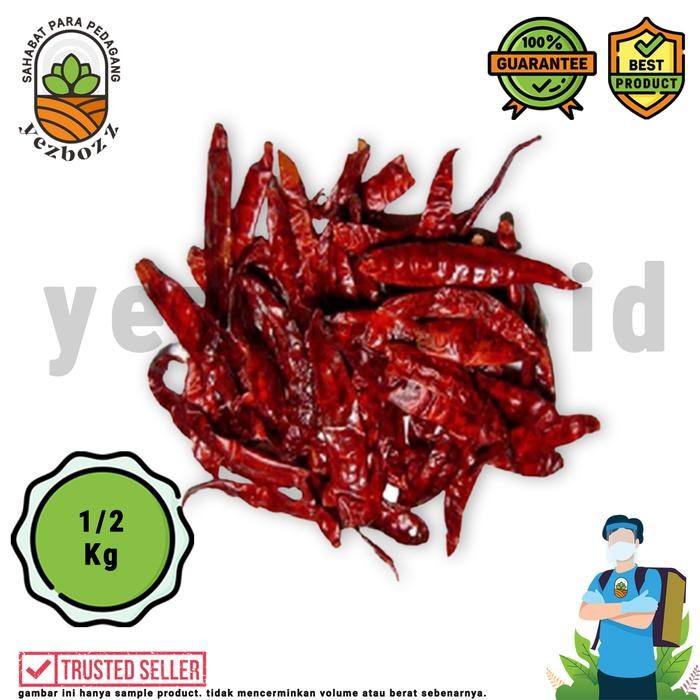 

PREMIUM Cabe Kering / Chili Dry 500 gram (1/2 Kg)