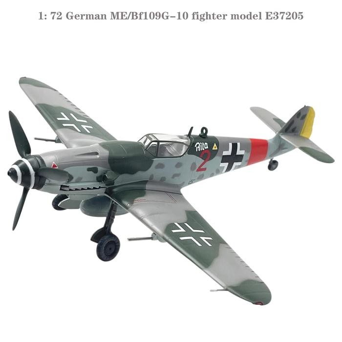 1: 72 German ME/Bf109G-10 fighter model E37205 Finished product