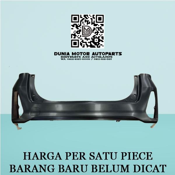 BUMPER BEMPER BELAKANG GRAND NEW AVANZA VELOZ FACELIFT 2019 2020 2021