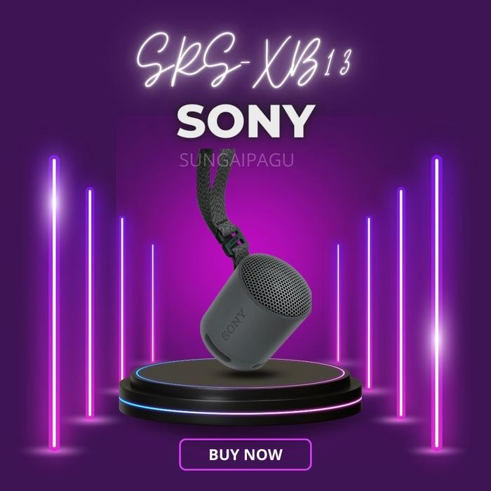 Speaker Sony Srs-Xb13 Speaker Bluetooth Extra Super Bass Battery 16 H