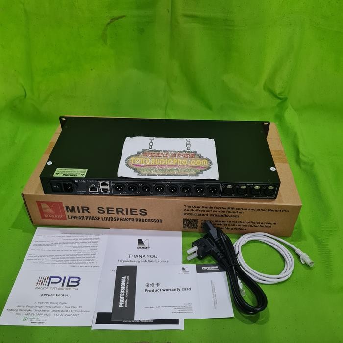 Marani R480E 4-In 8-Out Speaker Management Dlms Marani R-480E