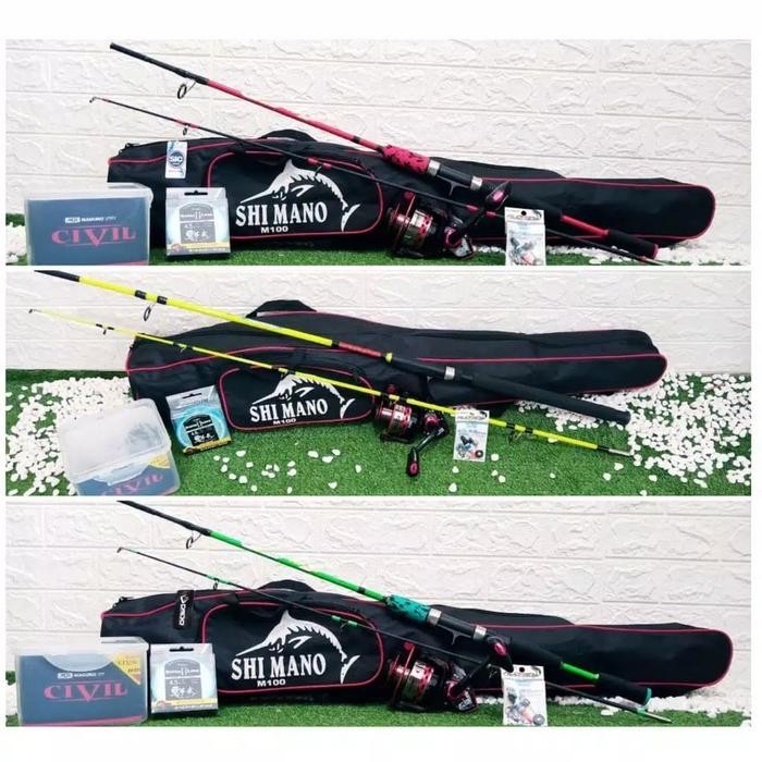 SET PANCING LAUT MAGURO ASLI KUAT DRAG HINGGA 30KG LENGKAP