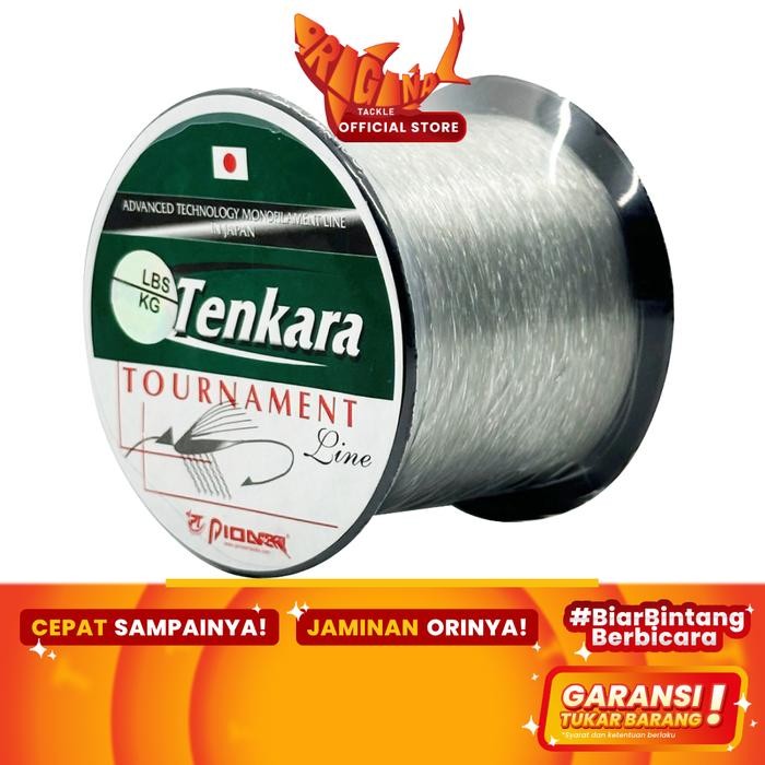 Senar Monofilament Pioneer Tenkara Tournament Nylon 300m 0.18 sd 0.60