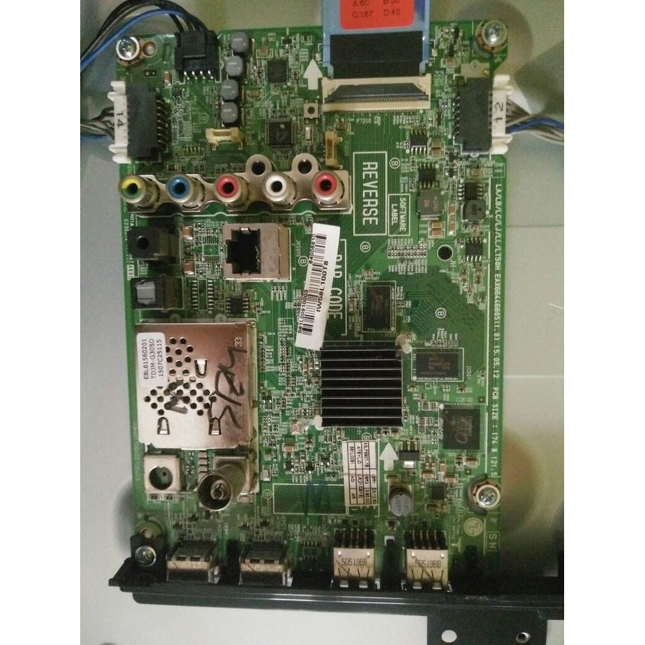 MAINBOARD - MOTHERBOARD - MODUL MB TV LED 43 INCH LG 43LF590T KUALITAS TERBAIK