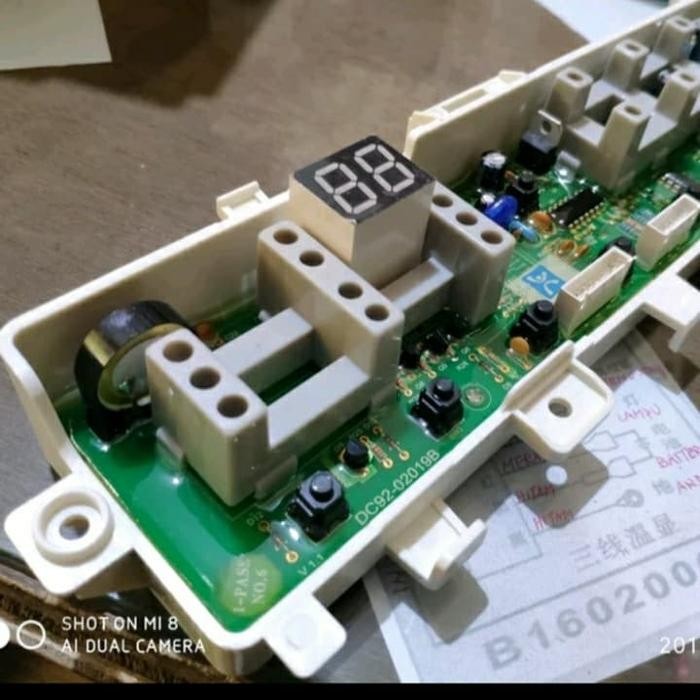 MODUL PCB MESIN CUCI SAMSUNG WA10M5120SG / DC92-02019B