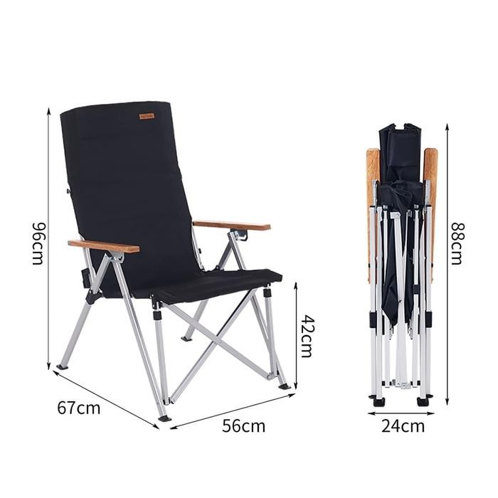 Kursi Lipat NatureHike Folding Lounge Chair NH17T003-Y