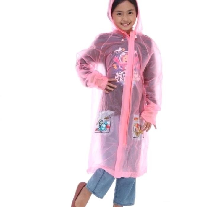 Jas hujan anak elmondo Ponco kidd 502/jas hujan anak ponco remaja