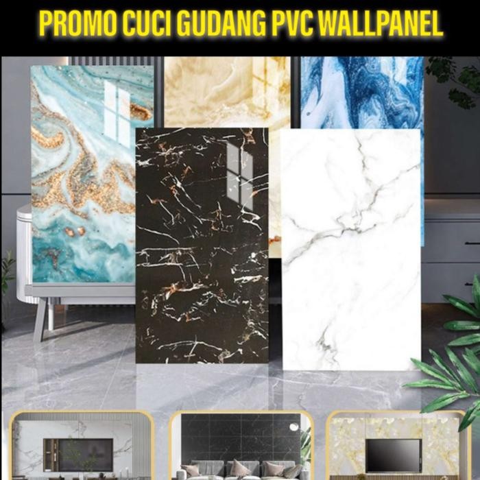 Pvc Board Marmer Dengan Motif Mewah