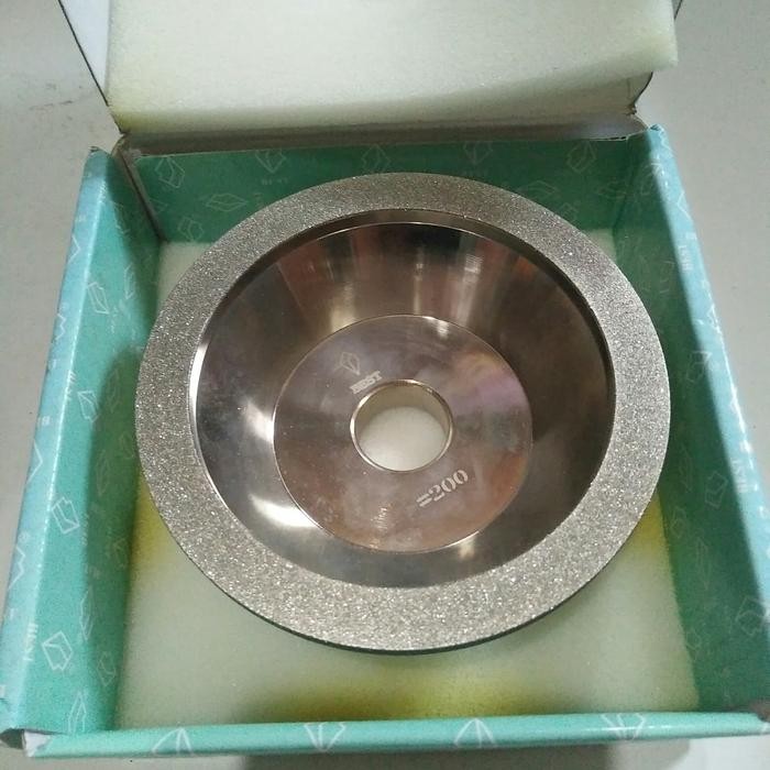 #200 Diamond Wheel Cbn Mangkok Batu Asah Carbide/Hss/Widia/Mangkok