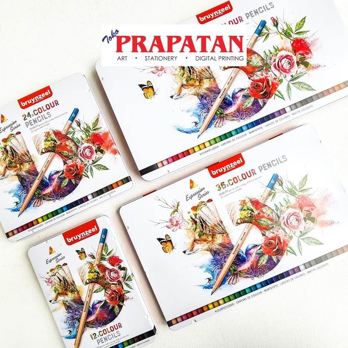 

Bruzeel Color Pencil Expression Series Pensil Warna
