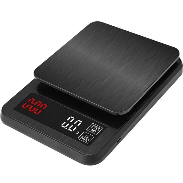 timbangan kopi USB 5kg / coffee drip scale timer / kitchen scale dapur