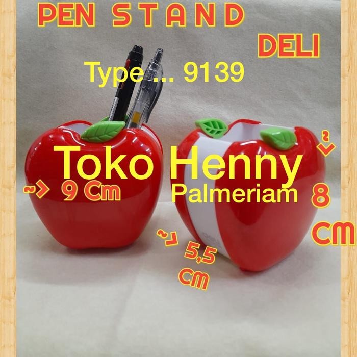 

TEMPAT PENSIL MEJA / PEN AND ... MERAH ... deli .. type 9139
