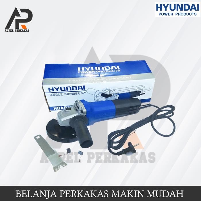Hyundai Korea Mesin Gerinda Tangan Gurinda Tangan 650Watt