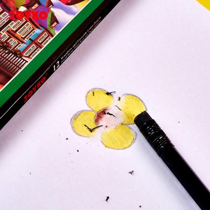 

SALE TERHOTT PENSIL WARNA JOYKO BISA DIHAPUS + HAPUSAN DI BAGIAN ATAS PENSIL READYY