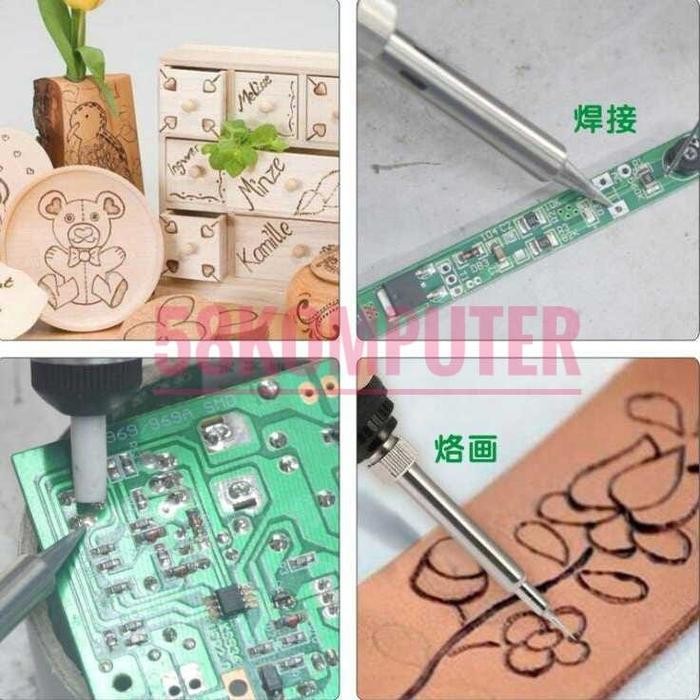 

READY STOK SOLDER UKIR LUKIS PYROGRAPHY WOOD CARVING LUKIS KAYU DENGAN SOLDER LUKIS WOOD CHARVING