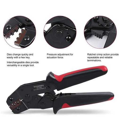 Tang Crimper Terminal Cable Crimping Plier Compression Tool Sn-58B / Sn-48B Alat Kompresi Penyambung