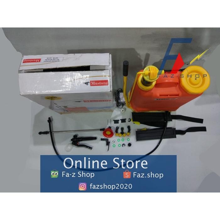 sprayer mustang elektrik manual 2in 1 / alat semprot hama vini / swan