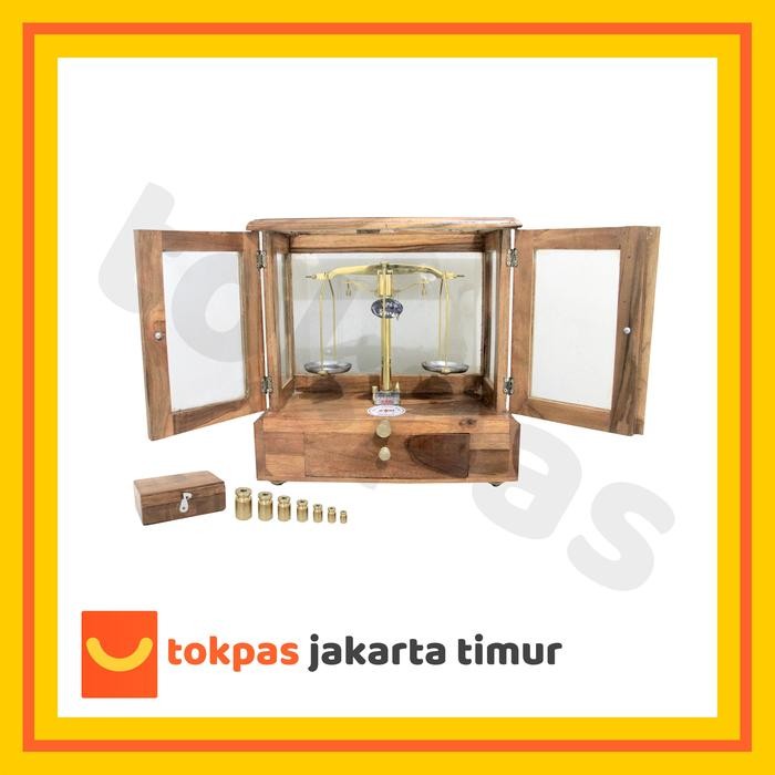 Neraca Timbangan Miligram Farmasi Obat Apotek Merek APM Kap. 50 gr