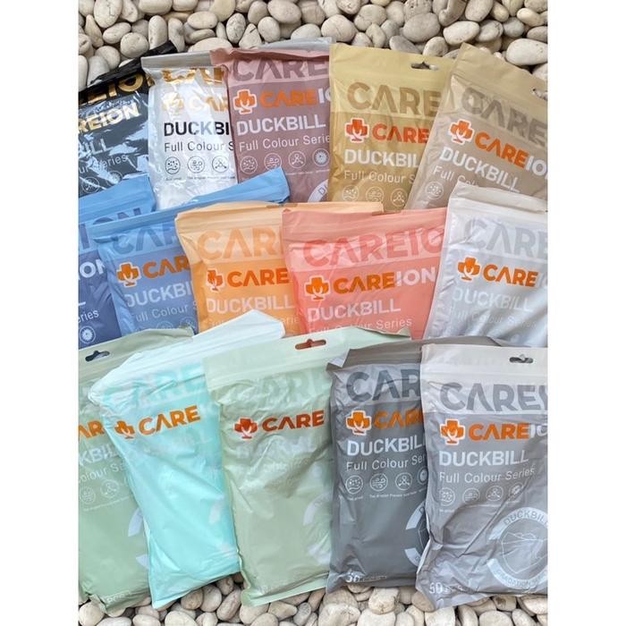 Masker Duckbill Careion Fc Series Soft Colour / Masker Duckbill Careion 3 Ply Embos Warna 1 Pack