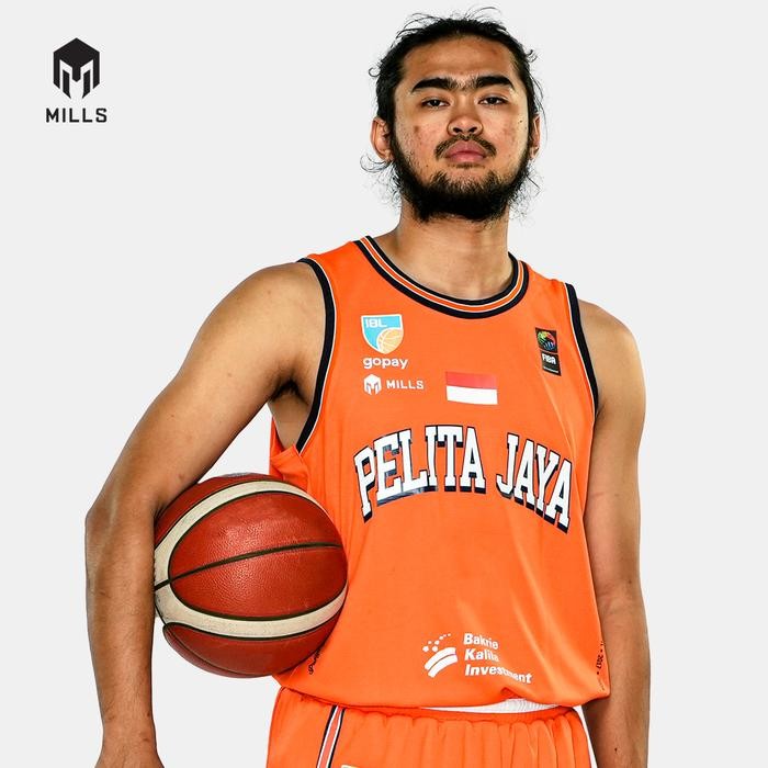 MILLS PELITA JAYA ALTERNATIVE BASKETBALL JERSEY ORANGE 26026PJ