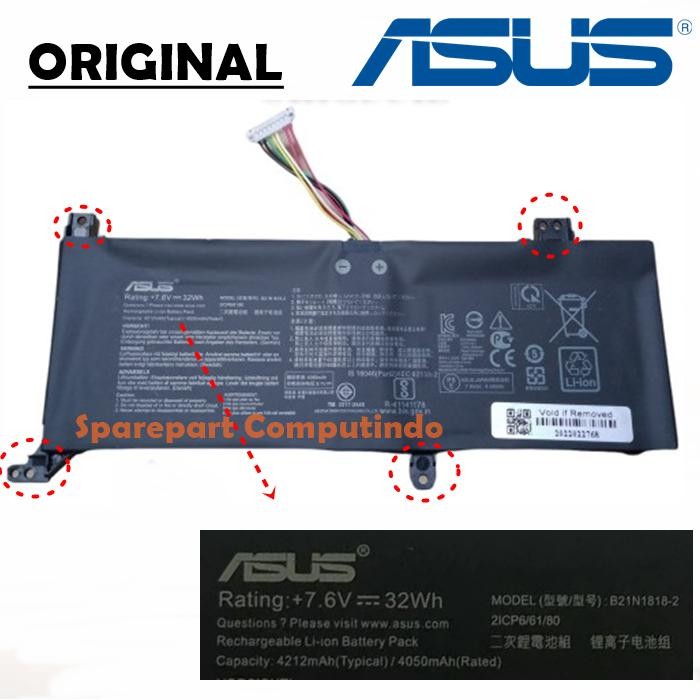 Original Battery Baterai Asus M415 M415D M415DA M415DAO M145UA Vivobok