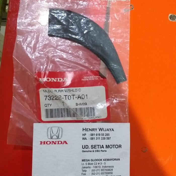 List Kaca Belakang Pojok Atas Kanan Honda Crv 2013-2017