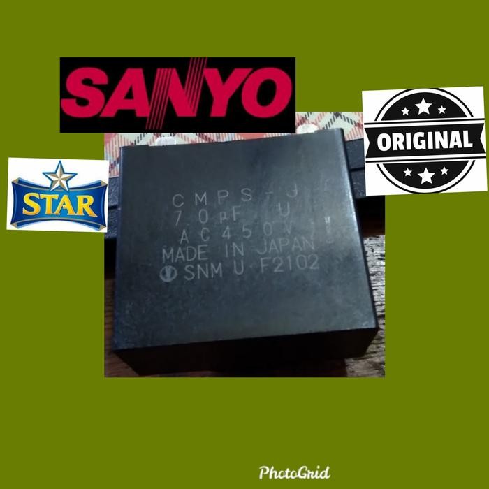 Kapasitor pompa air SANYO pdh 250 B Original jet pump sumur dalam 30 m