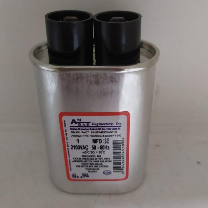 Capacitor Microwave 1 MFD 2100VAC / Kapasitor Microwave 1.00MFD