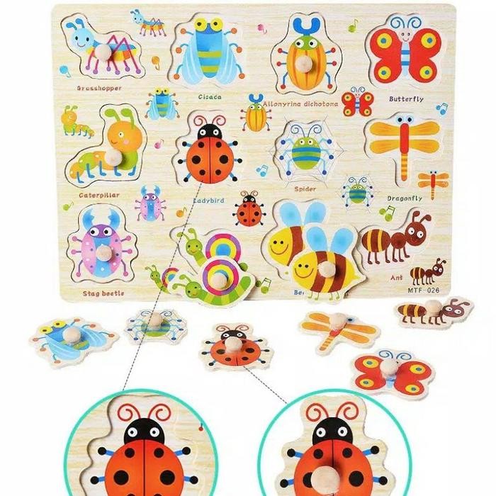 Mainan anak edukasi anak 1 2 3 tahun laki laki perempuan