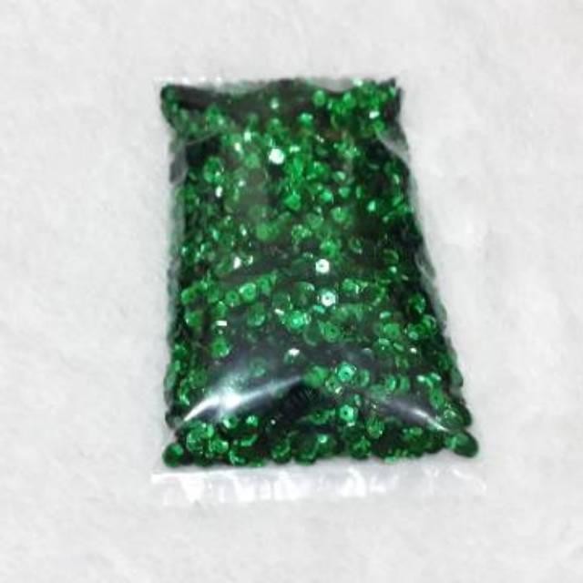 BORCI / manik payet bulat, payet piring, ramboci, diameter 6