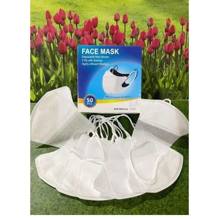 masker duckbil isi 50pc/duckbil facemask/masker duckbil
