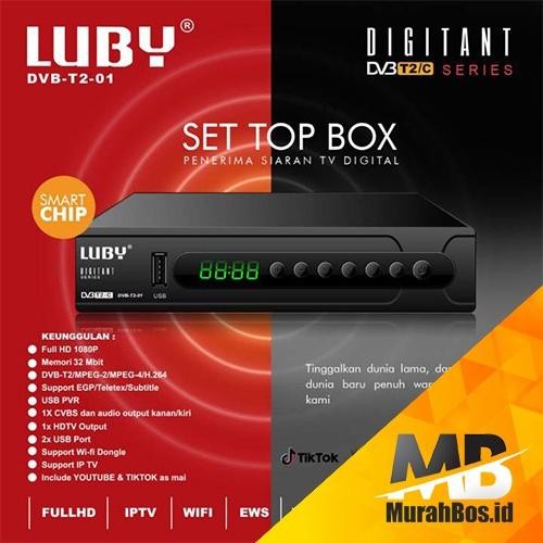 Set Top Box STB TV Digital LUBY / WINASAT / SUPER HD / VITARA