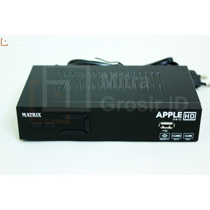 SET TOP BOX MATRIX TV DIGITAL YOUTUBE MERAH