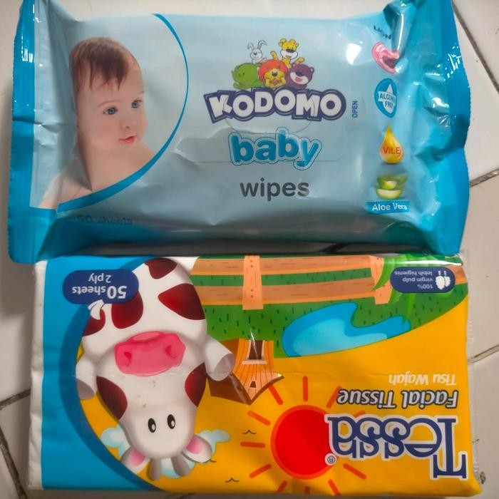 TEMPAT TISSUE BASAH DAN KERING 2IN1